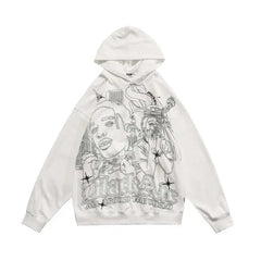 Y2k women’s retro hoodie - Y2k Empire