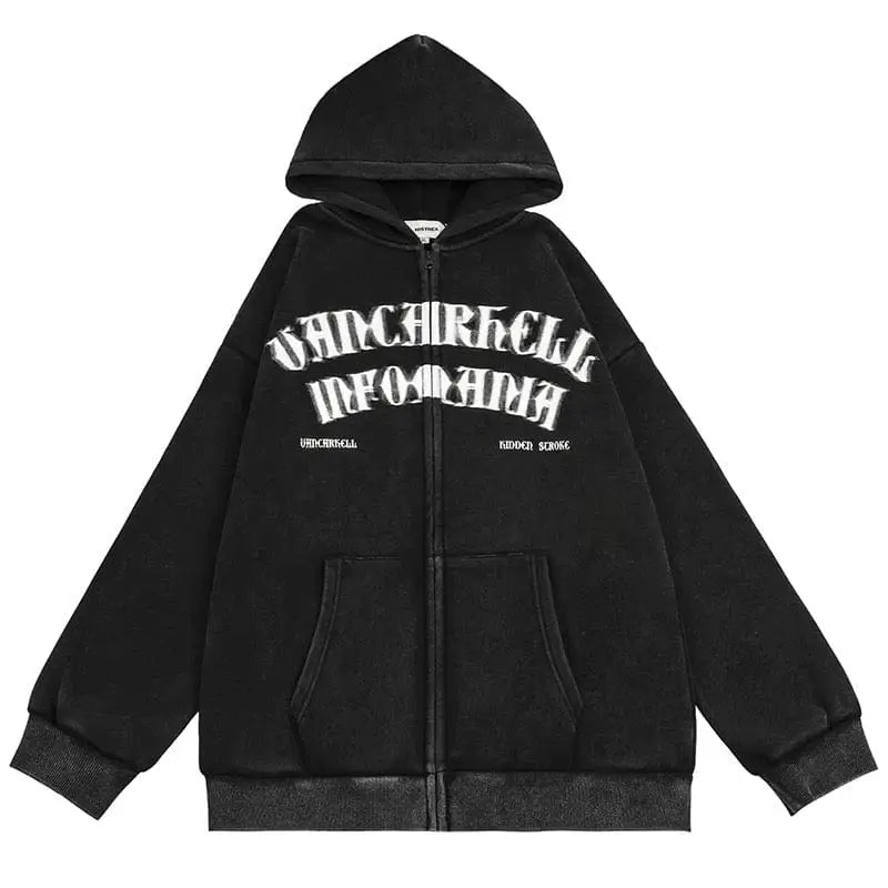 Y2k zip hoodie for men - Y2k Empire